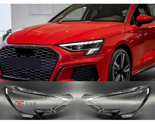Audi A3 Sağ Sol Far Camı 2020-2023 / Sıfır İthal