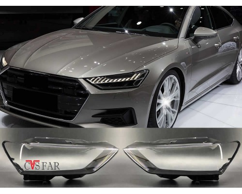 Audi A7 Sağ Sol Far Camı 2018-2024 / Sıfır İthal