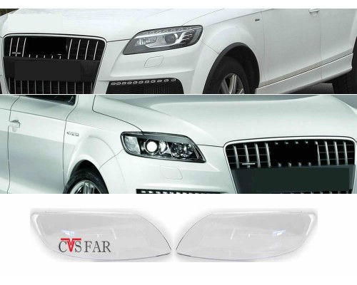 Audi Q7 Sağ Sol Far Camı 2006-2014 / Sıfır İthal