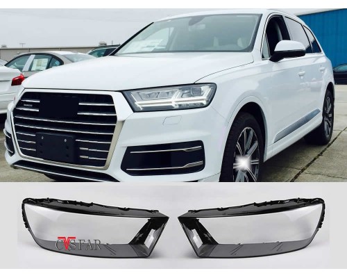 Audi Q7 Sağ Sol Far Camı 2015-2019 / Sıfır İthal