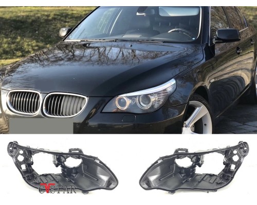 BMW 5 Serisi E60 LCİ Sağ Sol Far Kasası 2007-2010 / Sıfır İthal BMW 5 Serisi E60 LCİ Sağ Sol Far Kasası 2007-2010 / Sıfır İthal