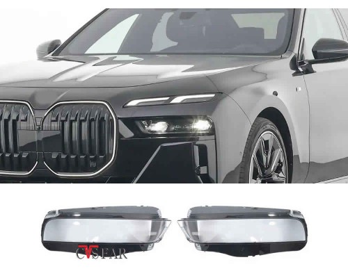 BMW 7 Serisi İ7 G70 Alt Sağ Sol Far Camı 2022-2025 / Sıfır İthal BMW 7 Serisi İ7 G70 Alt Sağ Sol Far Camı 2022-2025 / Sıfır İthal
