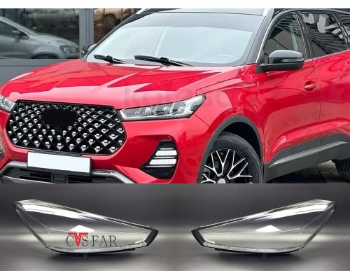 Chery Tiggo 7 Sağ Sol Far Camı 2021-2024 / Sıfır İthal