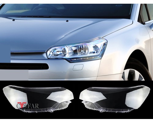 Citroen C5 Sağ Sol Far Camı 2008-2015 / Sıfır İthal