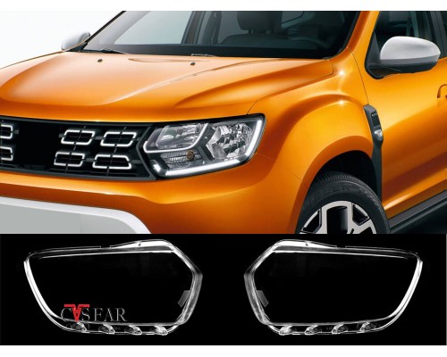 Dacia Duster Sağ Sol Far Camı 2017-2021 / Sıfır İthal