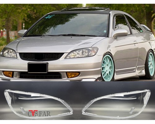 Honda Civic VTEC 2 Sağ Sol Far Camı 2004-2006 / Sıfır İthal
