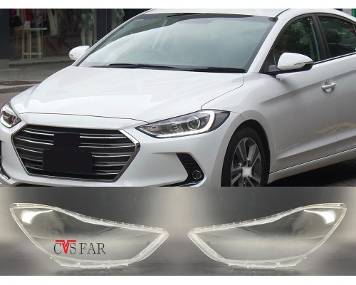 Hyundai Elantra Sağ Sol Far Camı 2016-2018 / Sıfır İthal