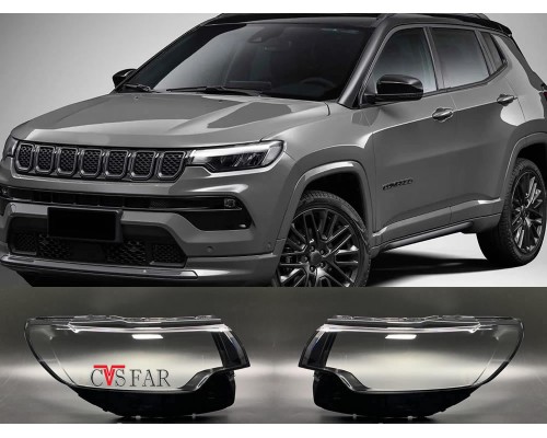 Jeep Compass Sağ Sol Far Camı 2021-2025 / Sıfır İthal