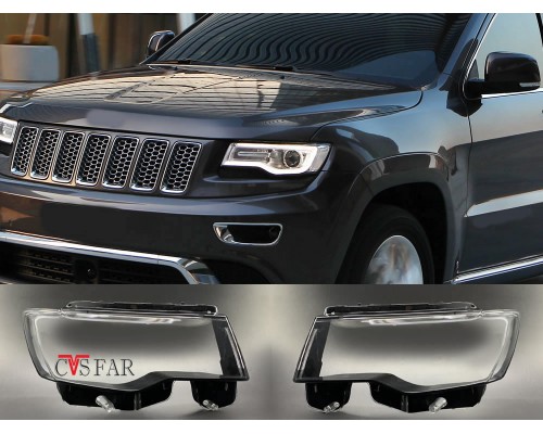 Jeep Grand Cherokee Sağ Sol Far Camı 2013-2018 / Sıfır İthal Jeep Grand Cherokee Sağ Sol Far Camı 2013-2018 / Sıfır İthal