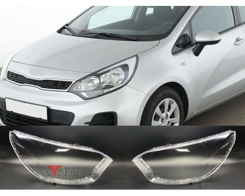 Kia Rio Hatchback Sağ Sol Far Camı 2012-2016 / Sıfır İthal