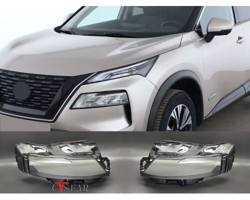 Nissan X-Trail Alt Sağ Sol Far Camı 2022-2026 / Sıfır İthal