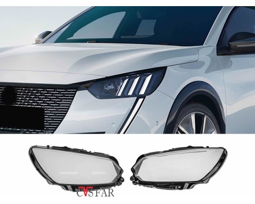 Peugeot 208/2008 Sağ Sol Far Camı 2020-2024 / Sıfır İthal Peugeot 208/2008 Sağ Sol Far Camı 2020-2024 / Sıfır İthal
