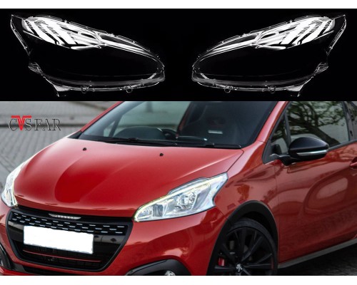 Peugeot 208 Sağ Sol Far Camı 2012-2020 / Sıfır İthal