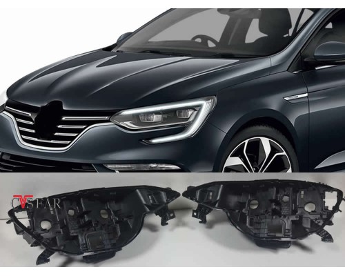 Renault Megane 4 İcon Sağ Sol Far Kasası 2016-2020 / Sıfır İthal
