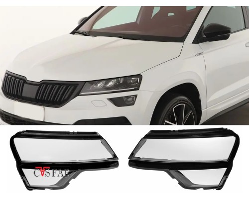 Skoda Karoq Sağ Sol Far Camı 2018-2021 / Sıfır İthal