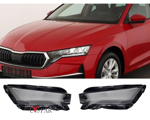 Skoda Octavia Sağ Sol Far Camı 2024-2026 / Sıfır İthal