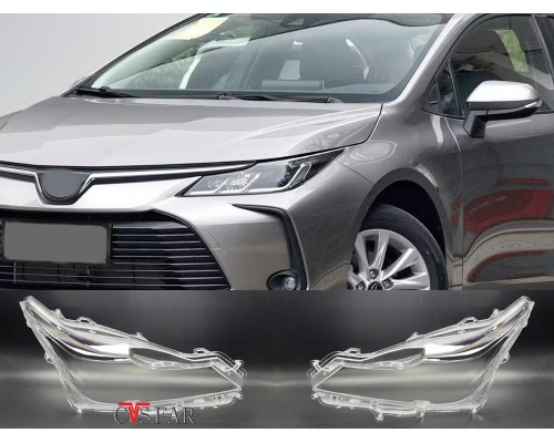 Toyota Corolla Sağ Sol Far Camı 2019-2024 / Sıfır İthal