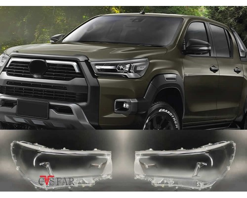 Toyota Hilux Sağ Sol Far Camı 2020-2025 / Sıfır İthal