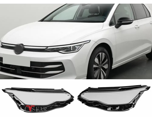 Volkswagen Golf 8.5 Sağ Sol Far Camı 2024-2026 / Sıfır İthal Volkswagen Golf 8.5 Sağ Sol Far Camı 2024-2026 / Sıfır İthal