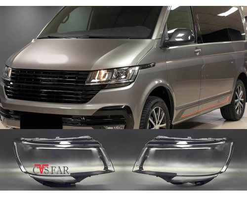 Volkswagen Transporter T8 Sağ Sol Far Camı 2020-2024 / İthal Volkswagen Transporter T8 Sağ Sol Far Camı 2020-2024 / İthal