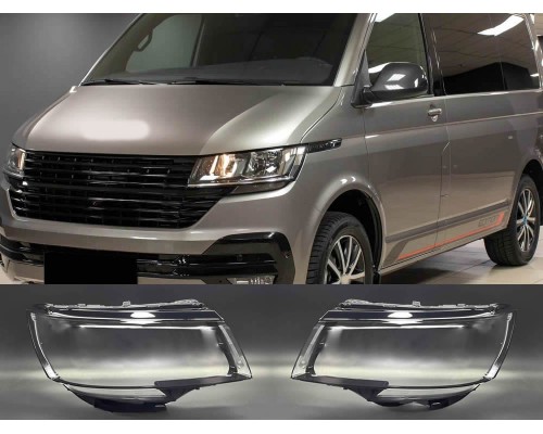 Volkswagen Transporter T8 Sağ Sol Far Camı 2020-2024 / Sıfır İthal Volkswagen Transporter T8 Sağ Sol Far Camı 2020-2024 / Sıfır İthal